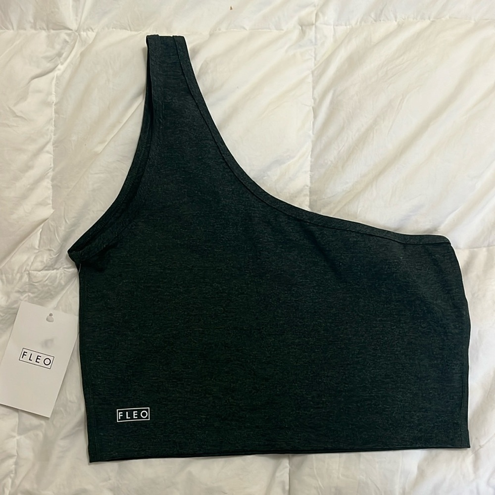 Women’s Fleo Crop Tank Navy
